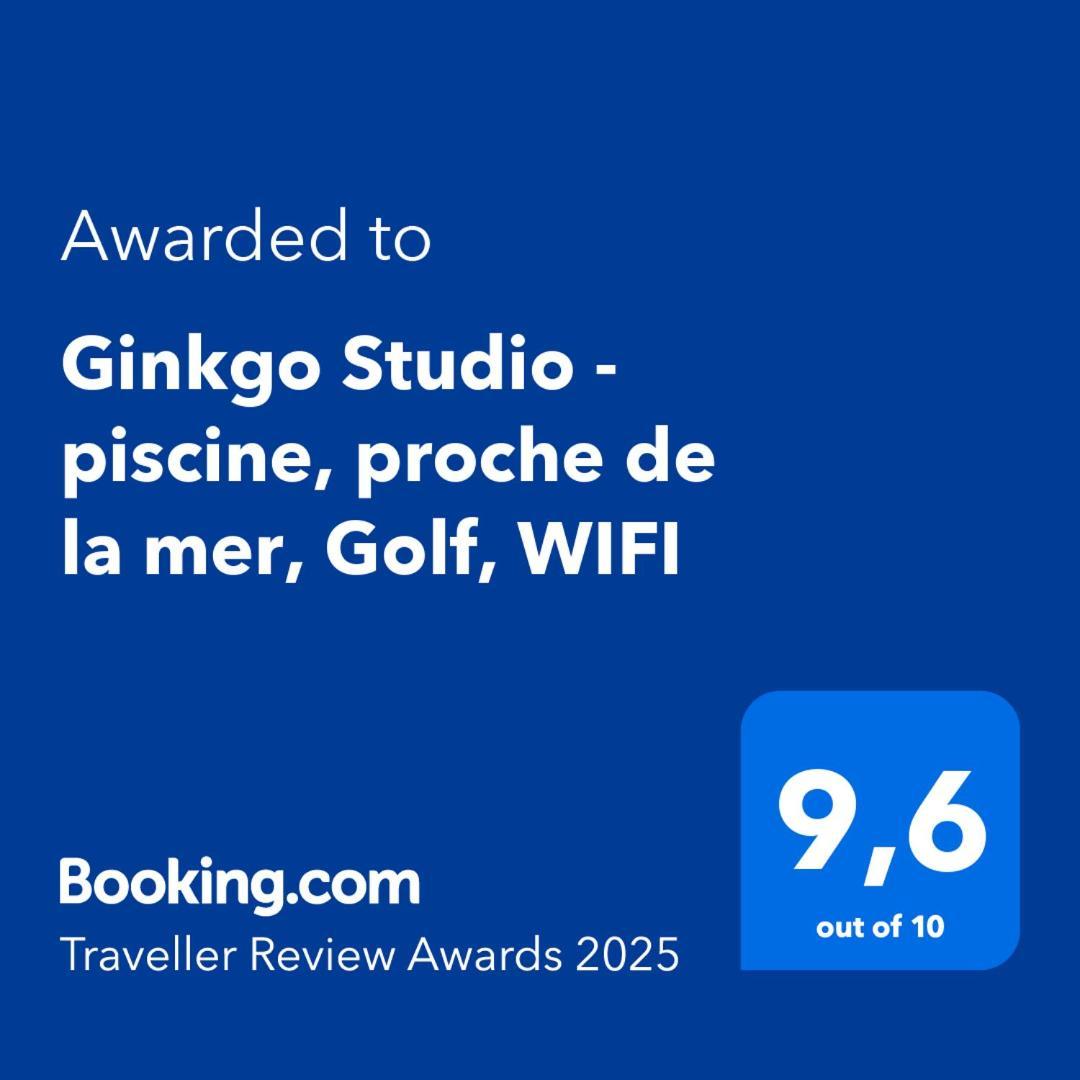 Ginkgo Studio - Piscine, Proche De La Mer, Golf, Wifi Mandelieu Dış mekan fotoğraf